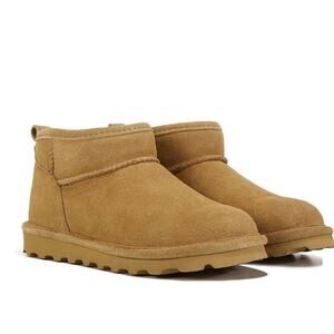 Bearpaw Shorty Ankle Books in Iced Coffee w/ BearCoat Stain and Rain Repellant